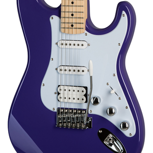 1607765623309-Kramer KF21PRCT1 Focus VT-211S Purple Electric Guitar2.png